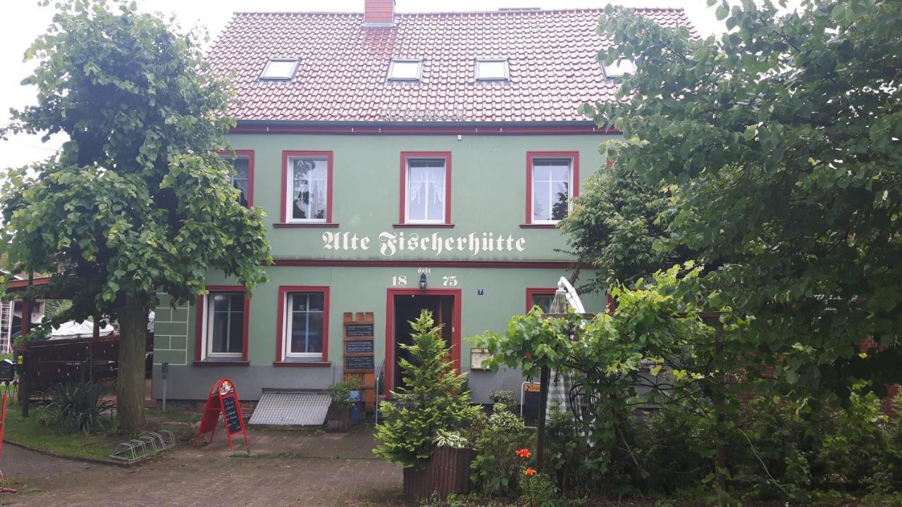 Gasthof Alte Fischerhuette Altfriesack Luaran gambar
